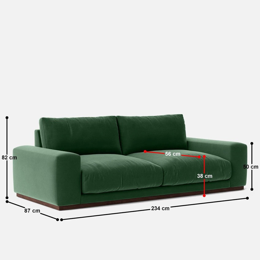 Derek 4 Seater Sofa