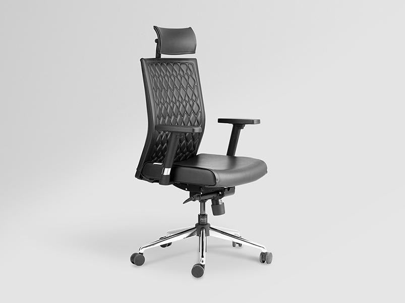 Elite High Back Leatherette Ergonomic Office Chair