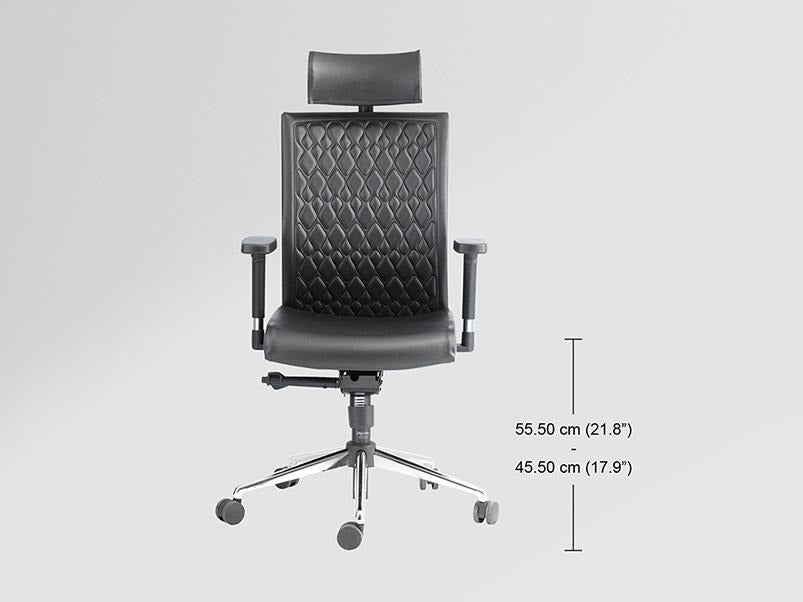 Elite High Back Leatherette Ergonomic Office Chair