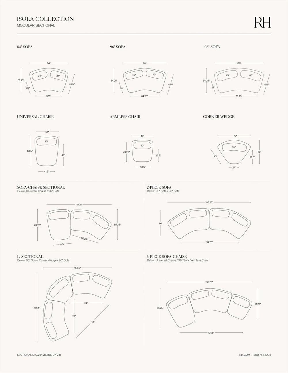 Isola Customizable Sectional