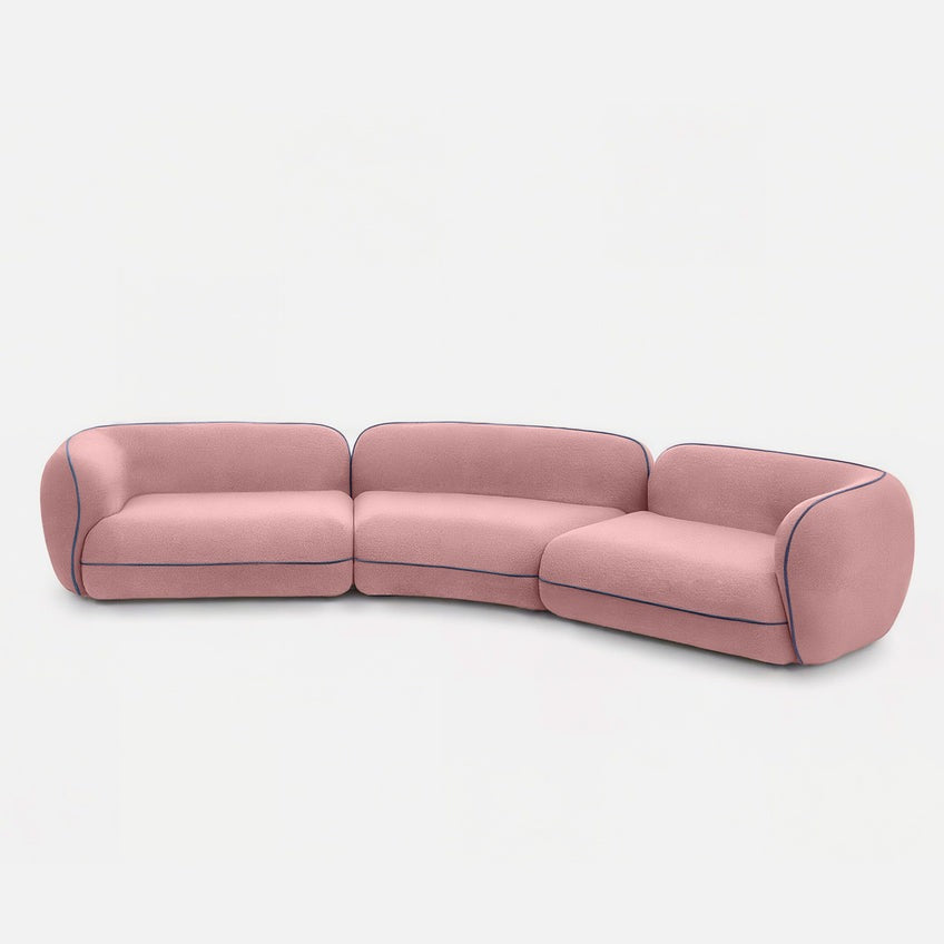 Santiago Curvy Sectional Sofa