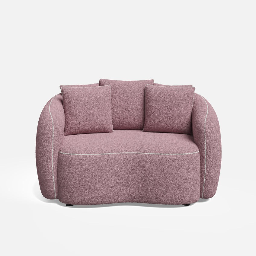 Mateo Curvy Love Seat Sofa