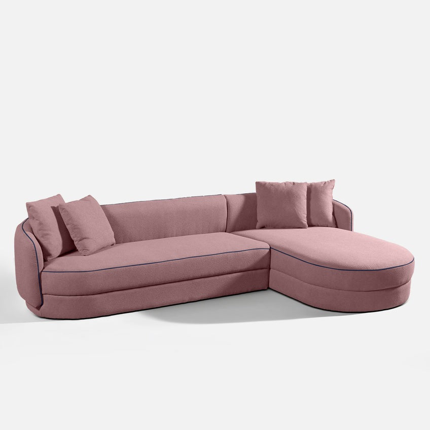Bianca Curvy Sectional L Shape Sofa
