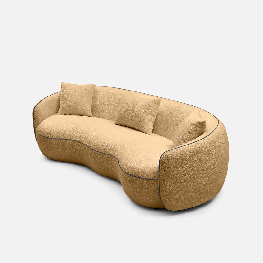 Mateo Curvy 3 Seater Sofa