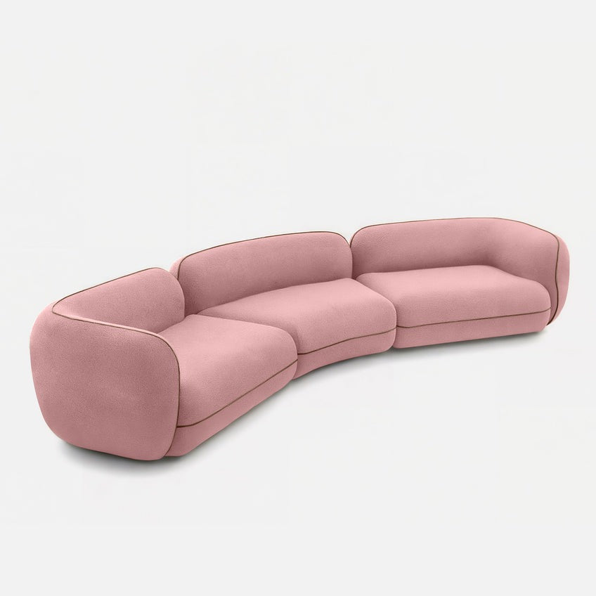 Santiago Curvy Sectional Sofa