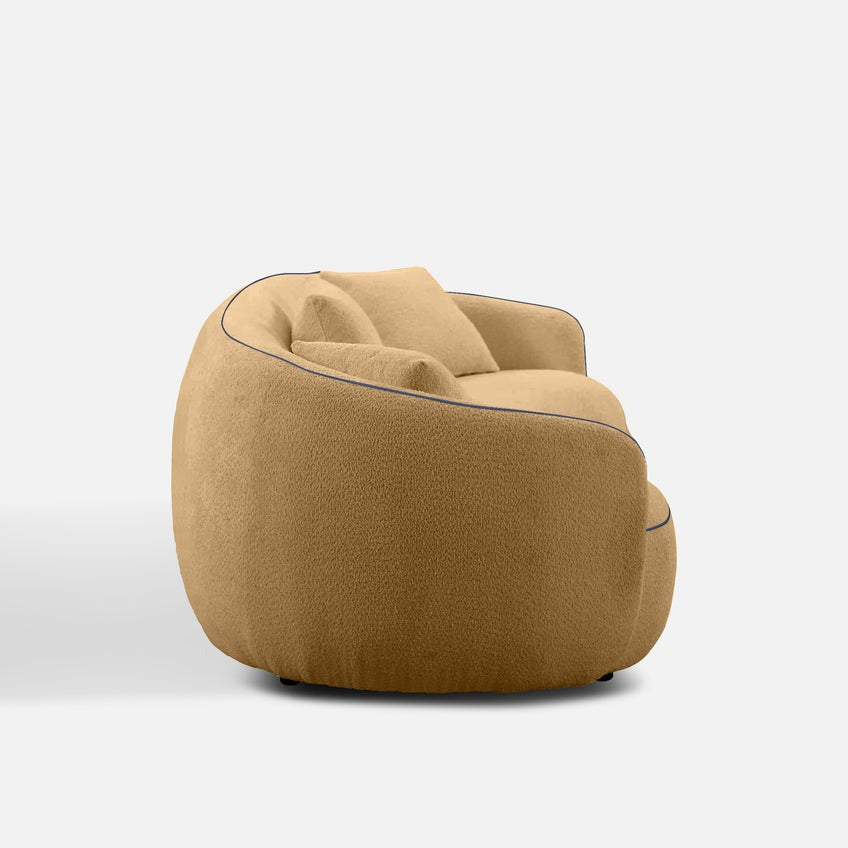 Mateo Curvy 3 Seater Sofa