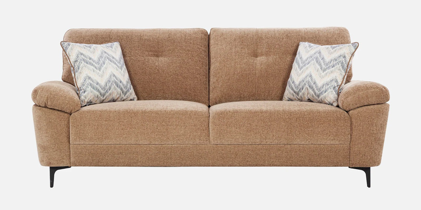 Amsterdam Fabric 3 Seater Sofa in Cosmic Beige Colour