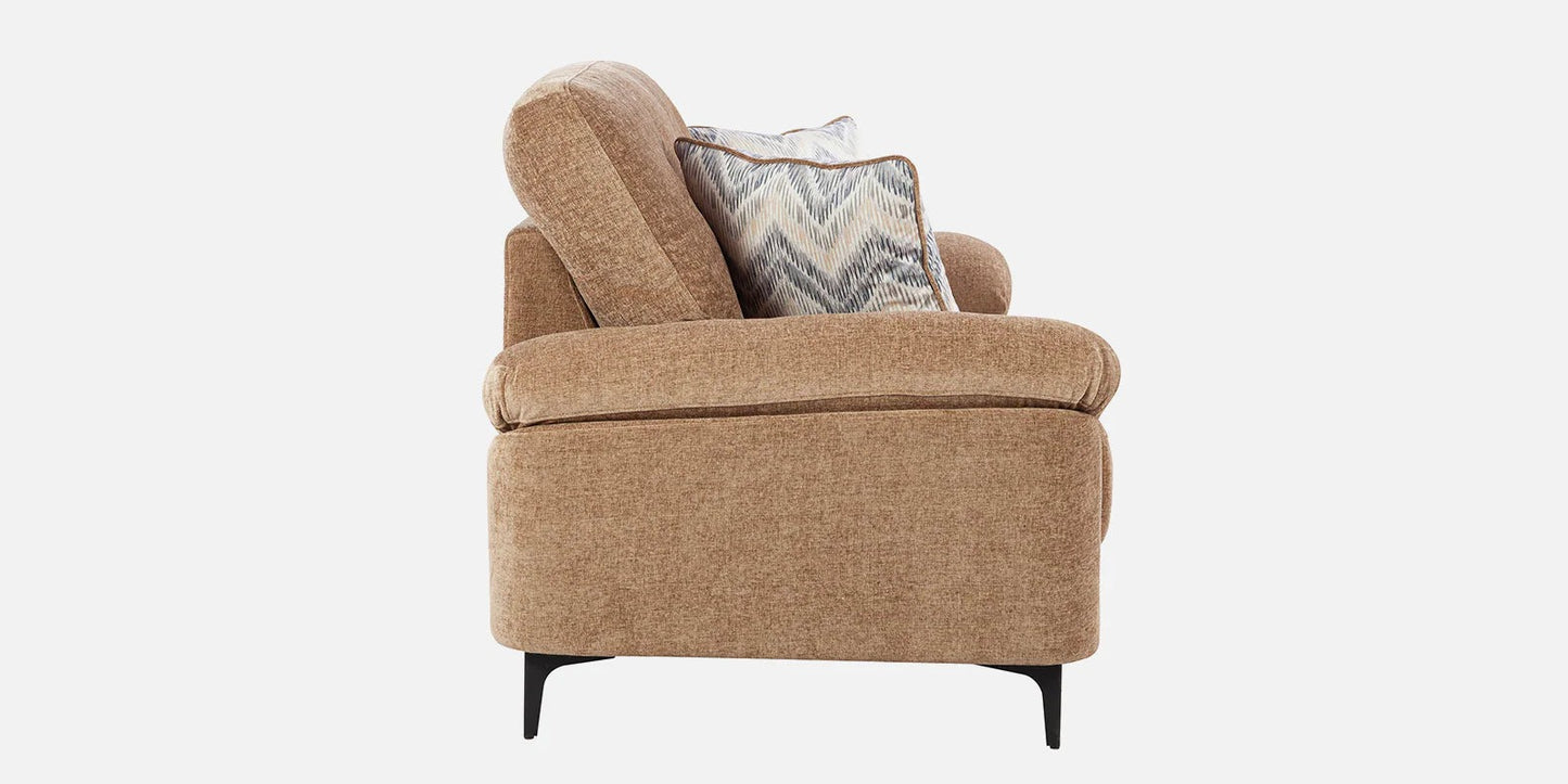 Amsterdam Fabric 3 Seater Sofa in Cosmic Beige Colour