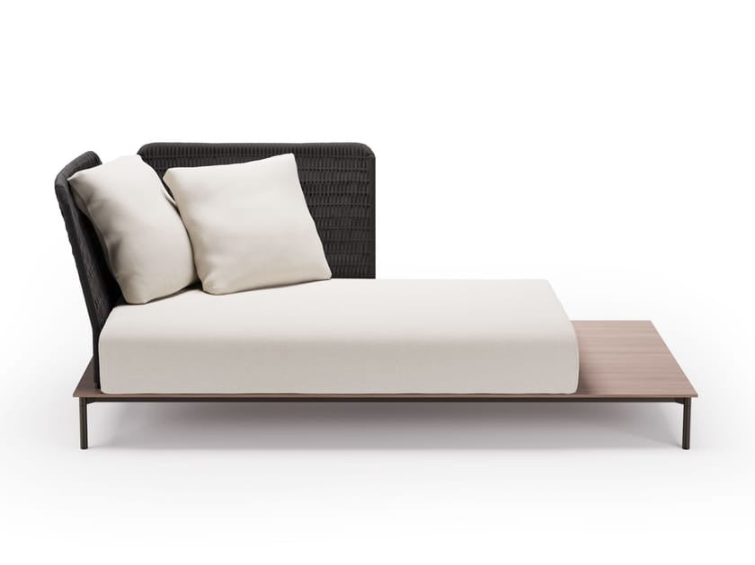 Leather day bed