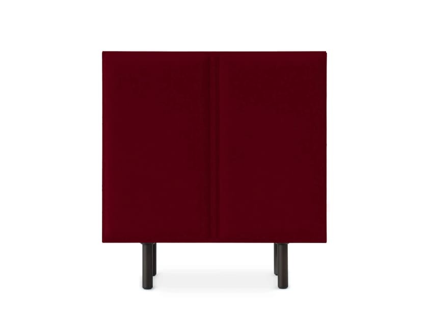 Felt highboard with felt doors