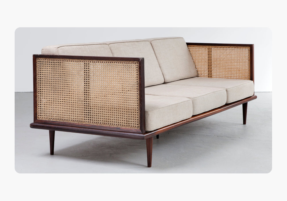 Cane Sofa Set CSS-24