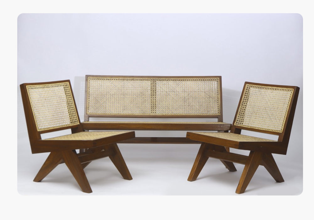 Cane Sofa Set CSS-31