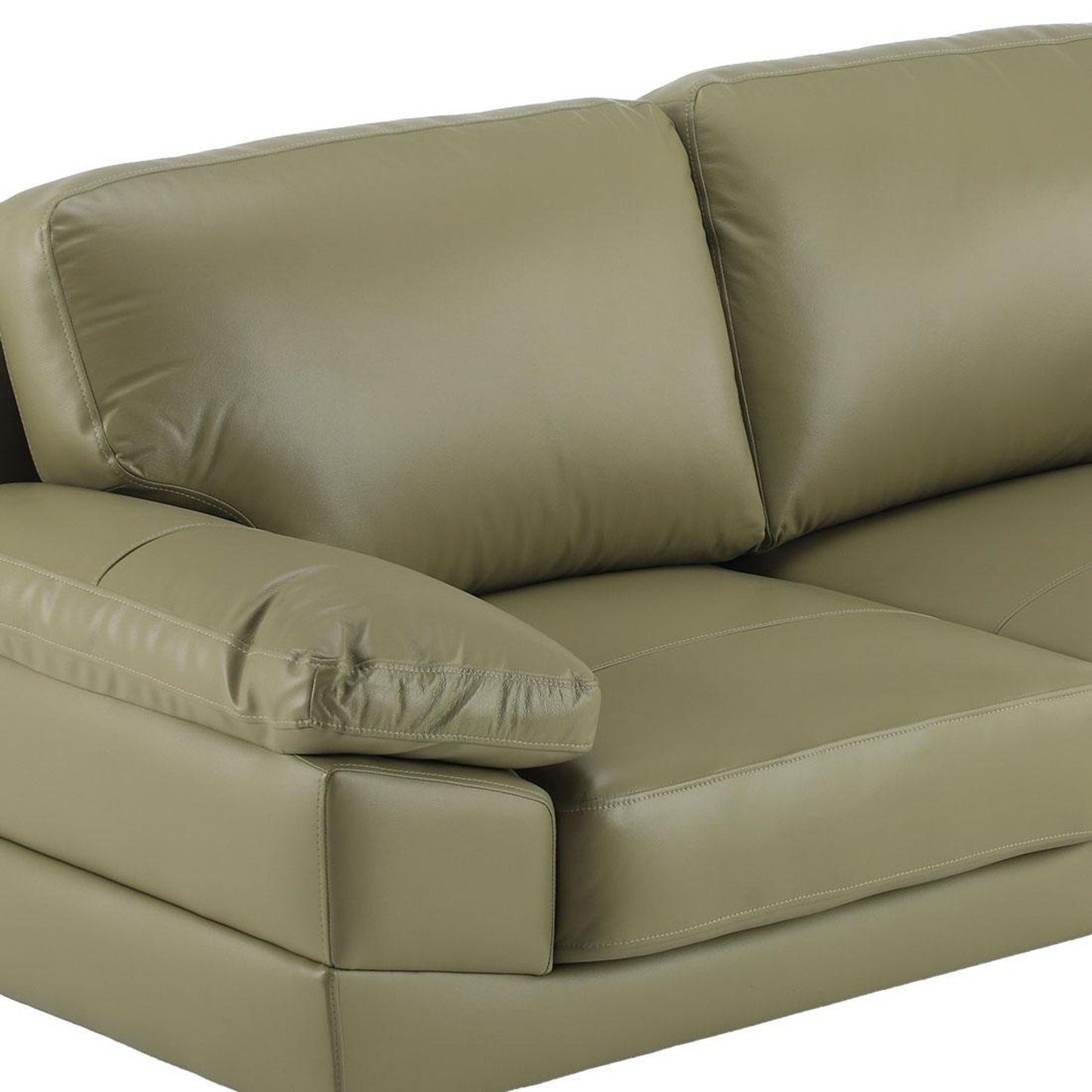 Europa Leather 3 Seater Sofa