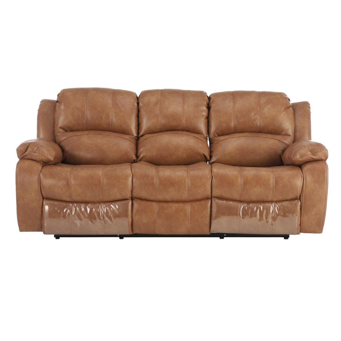 Marco Nappa Aire Leather 3 Seater Manual Reclining Sofa