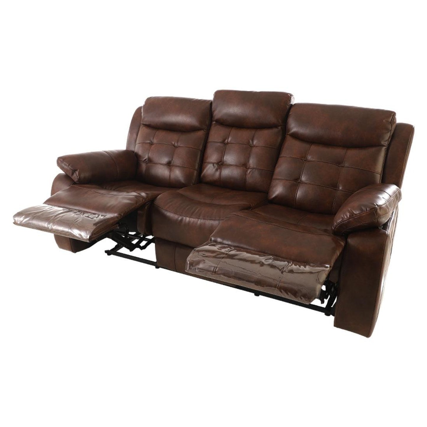 Hemingway Nappa Aire Leather 3 Seater Manual Reclining Sofa