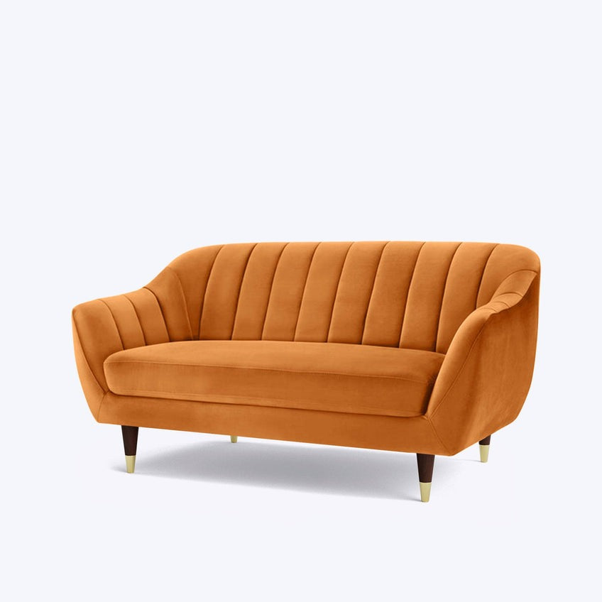 Emily Flared Arm 2 Seater Sofa