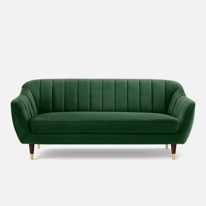 Emily Flared Arm 3 Seater Sofa