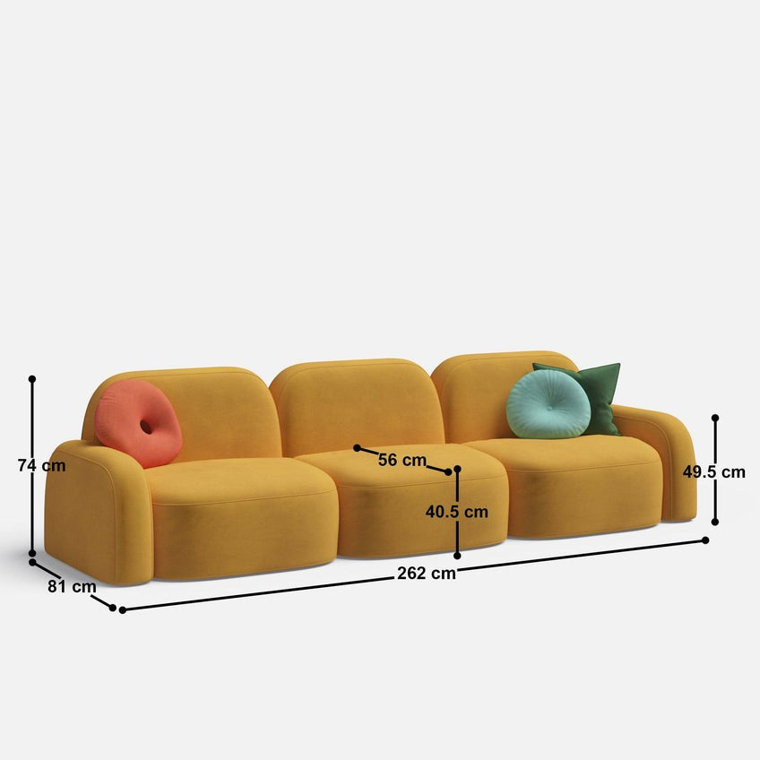 Aurora Large 3 Seater Sofa