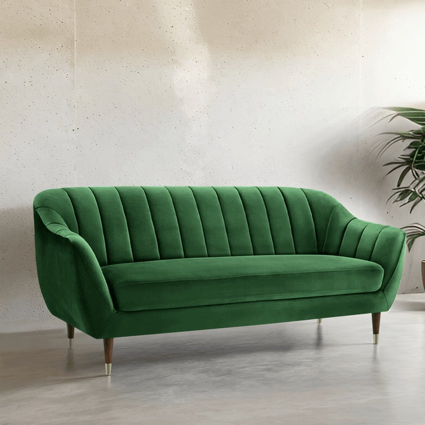 Emily Flared Arm 3 Seater Sofa