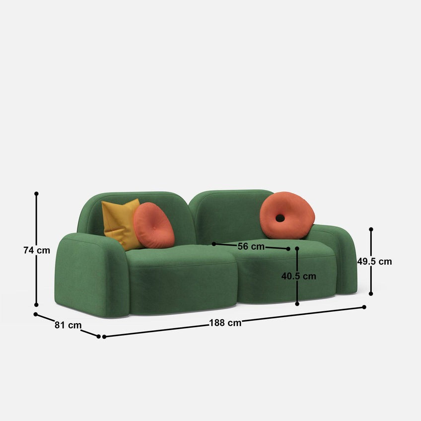 Aurora 2 Seater Sofa