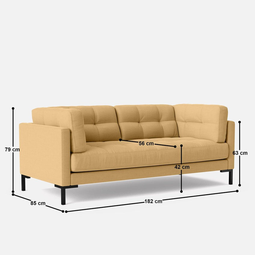 Roman 3 Seater Sofa