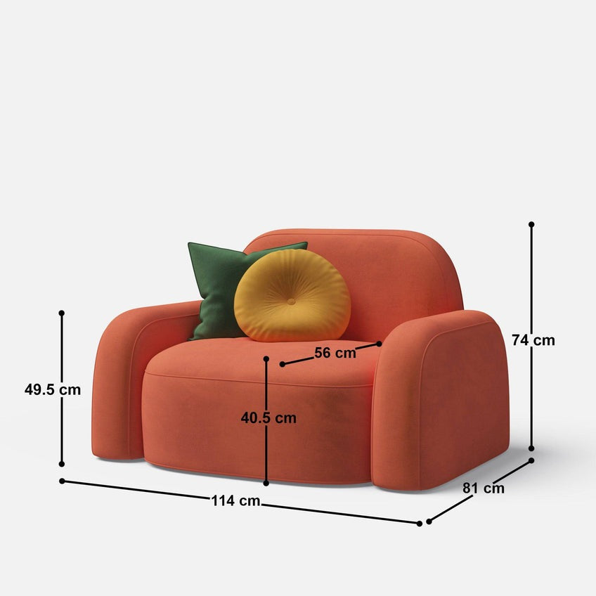 Aurora 1 Seater Sofa