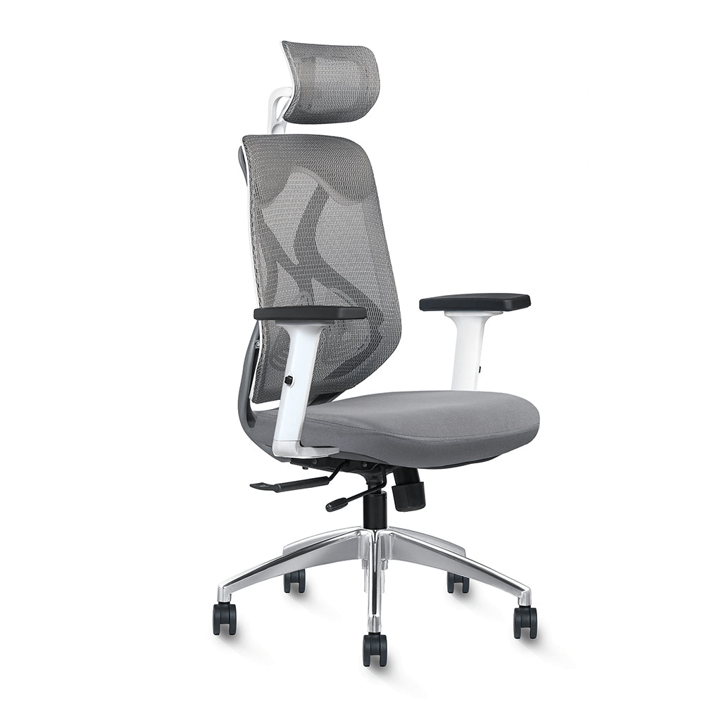 Director Chair - Zen-H-B-White-Greyzx