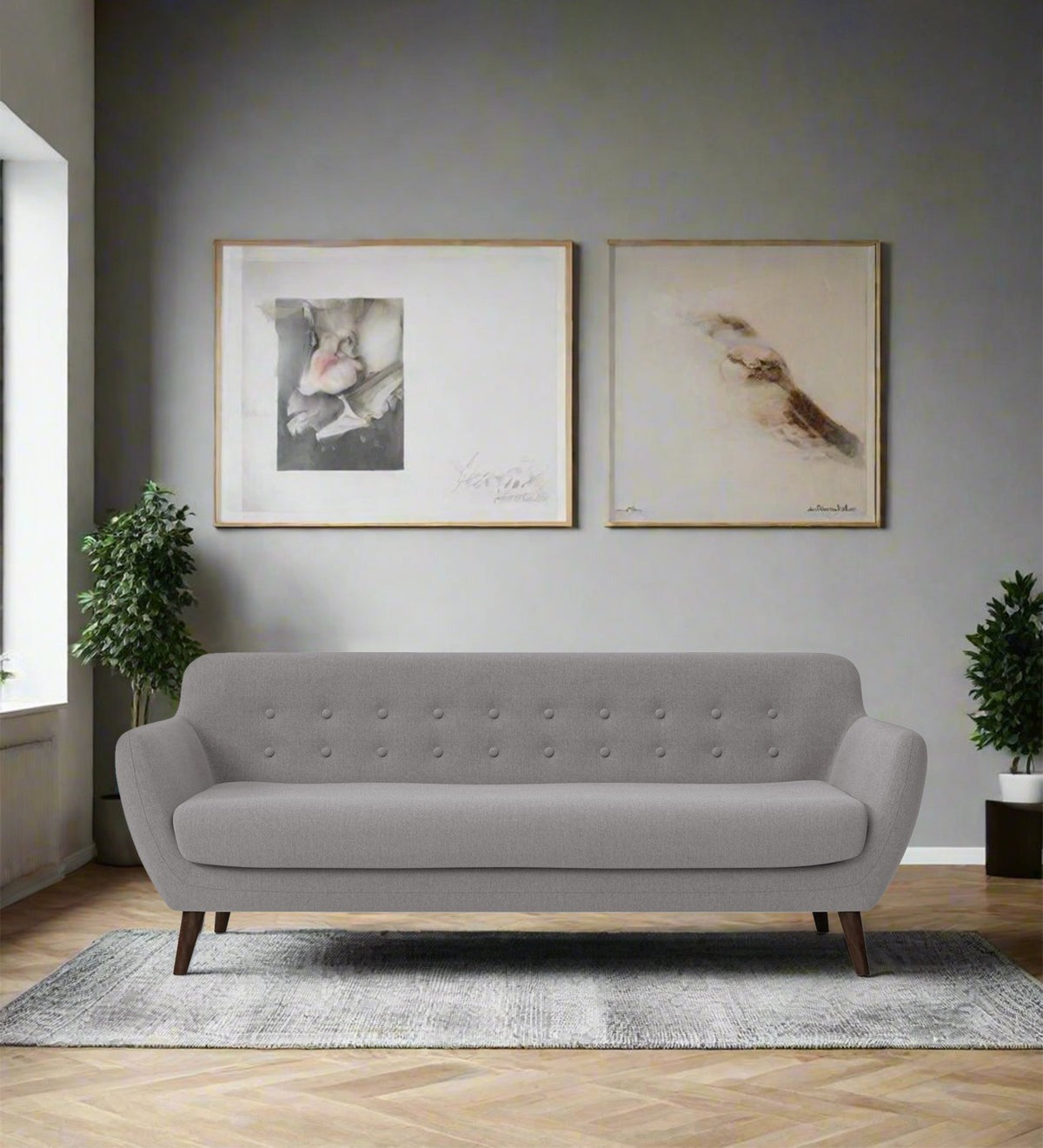 Goofy Fabric 3 Seater Sofa