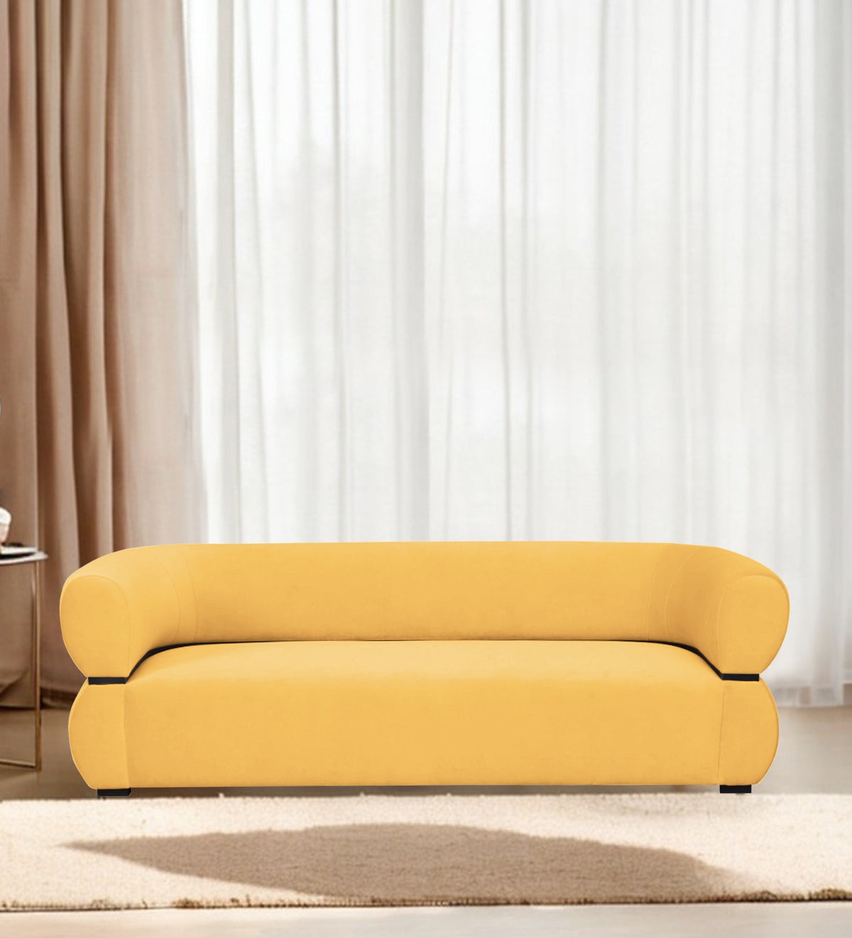 Kula Velvet 3 Seater Sofa