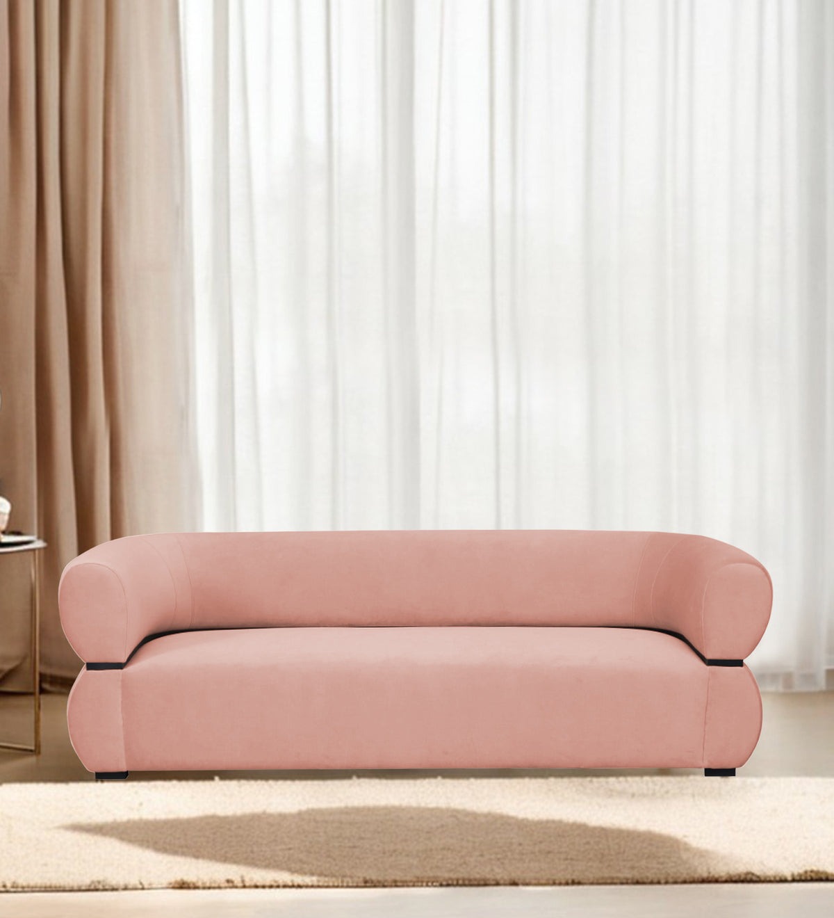 Kula Velvet 3 Seater Sofa