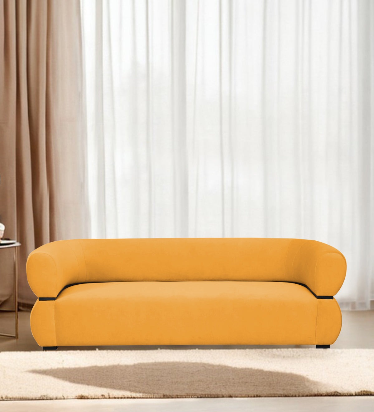 Kula Velvet 3 Seater Sofa