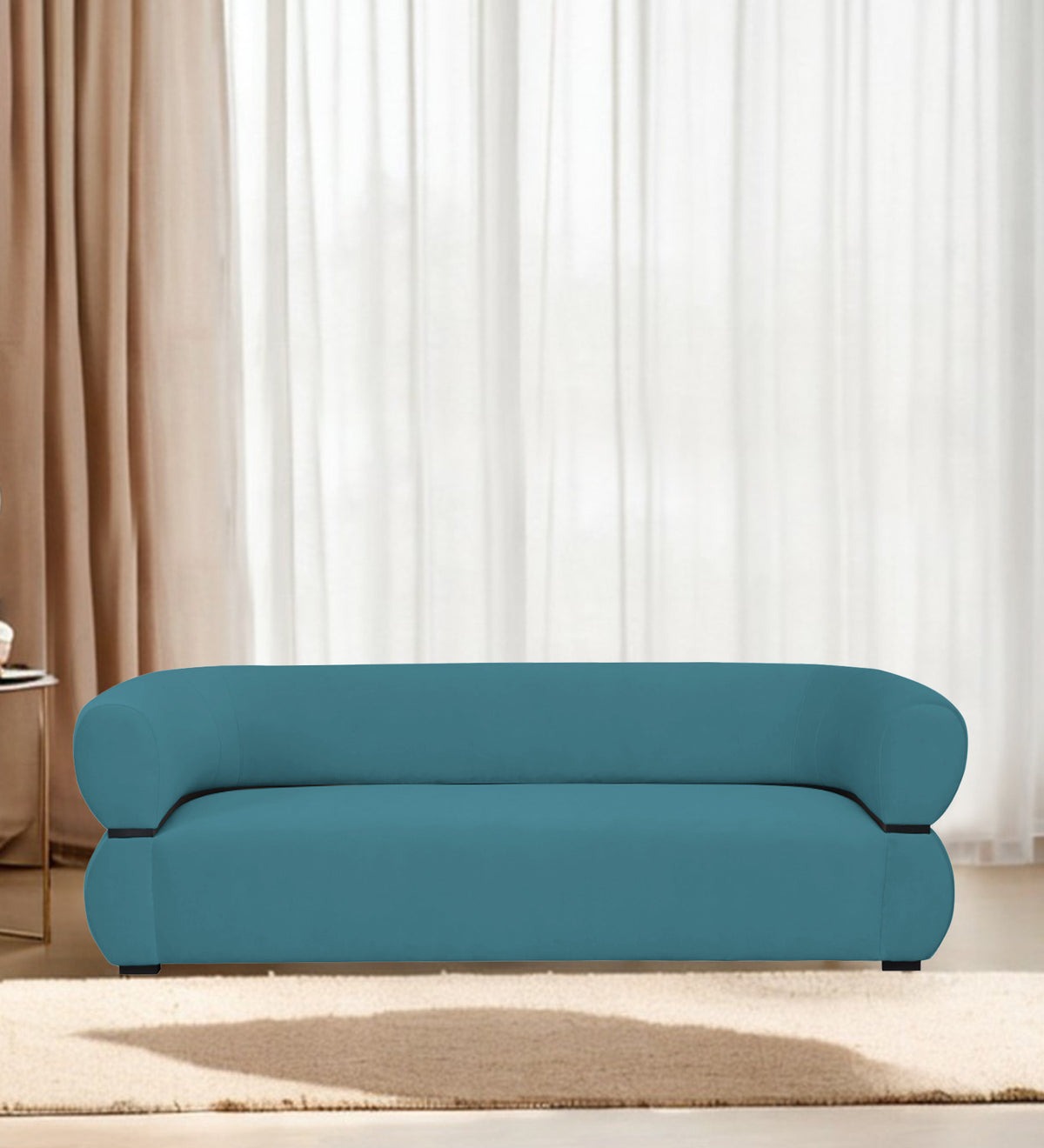 Kula Velvet 3 Seater Sofa