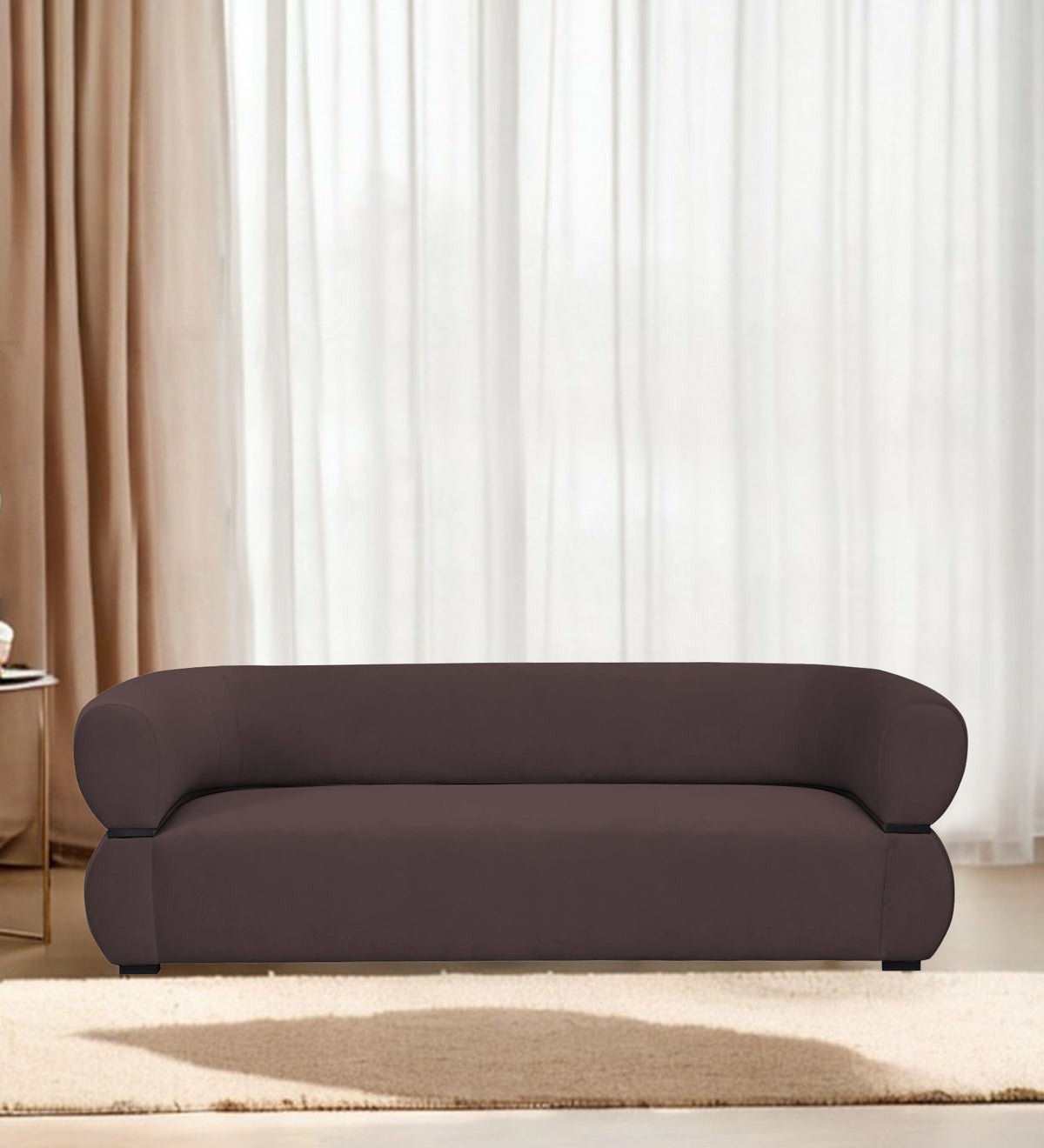Kula Velvet 3 Seater Sofa