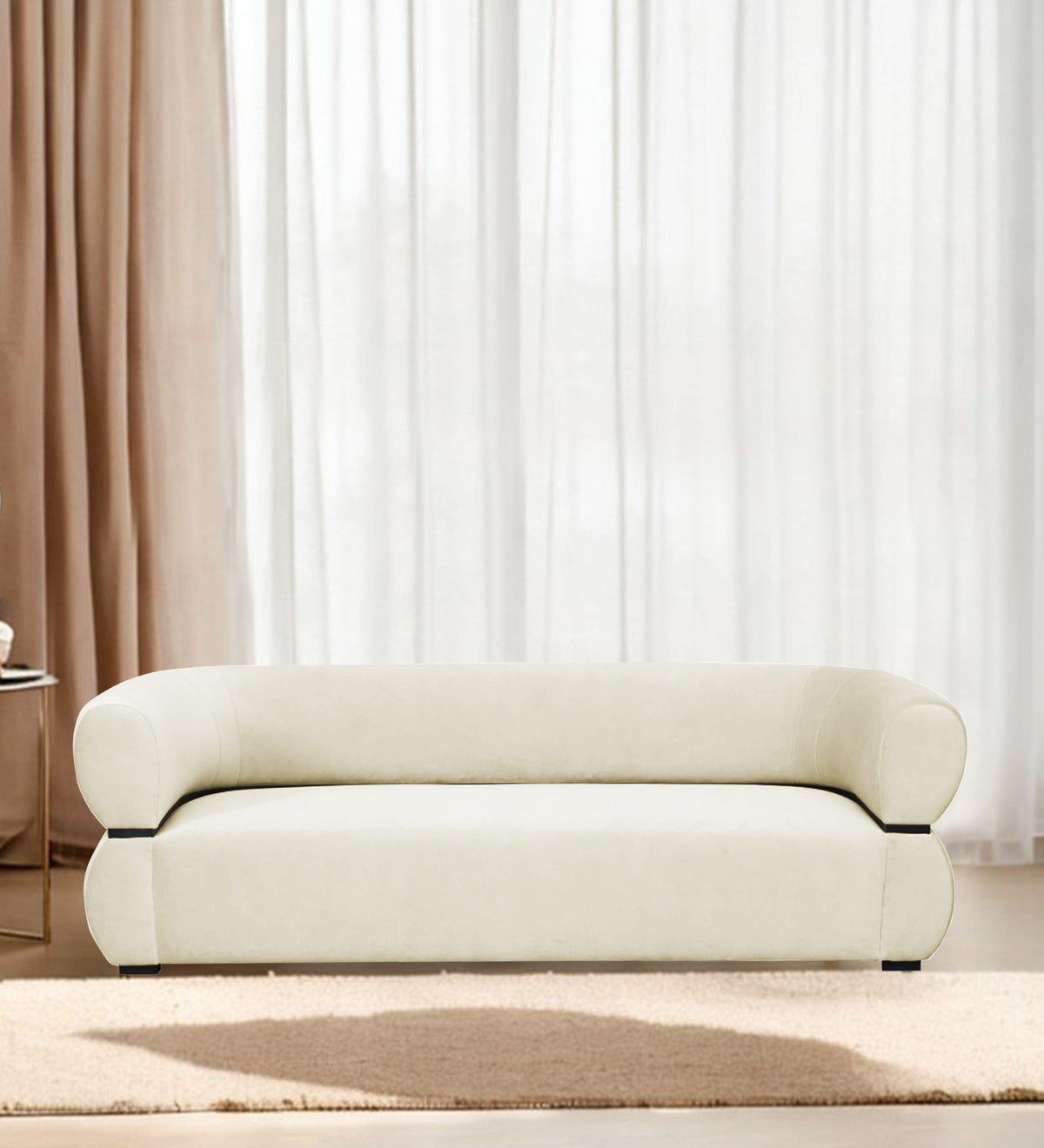 Kula Velvet 3 Seater Sofa