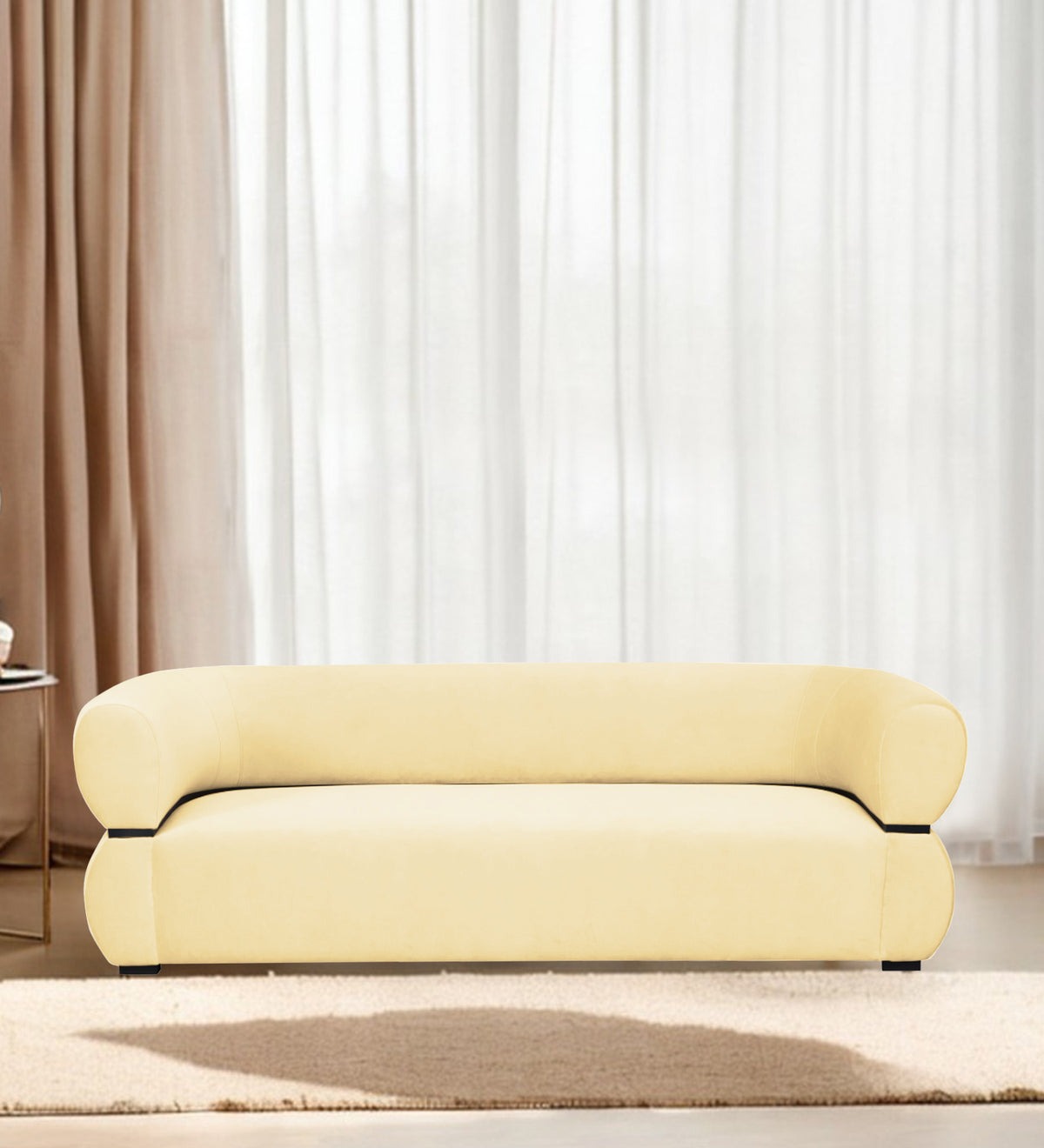 Kula Velvet 3 Seater Sofa