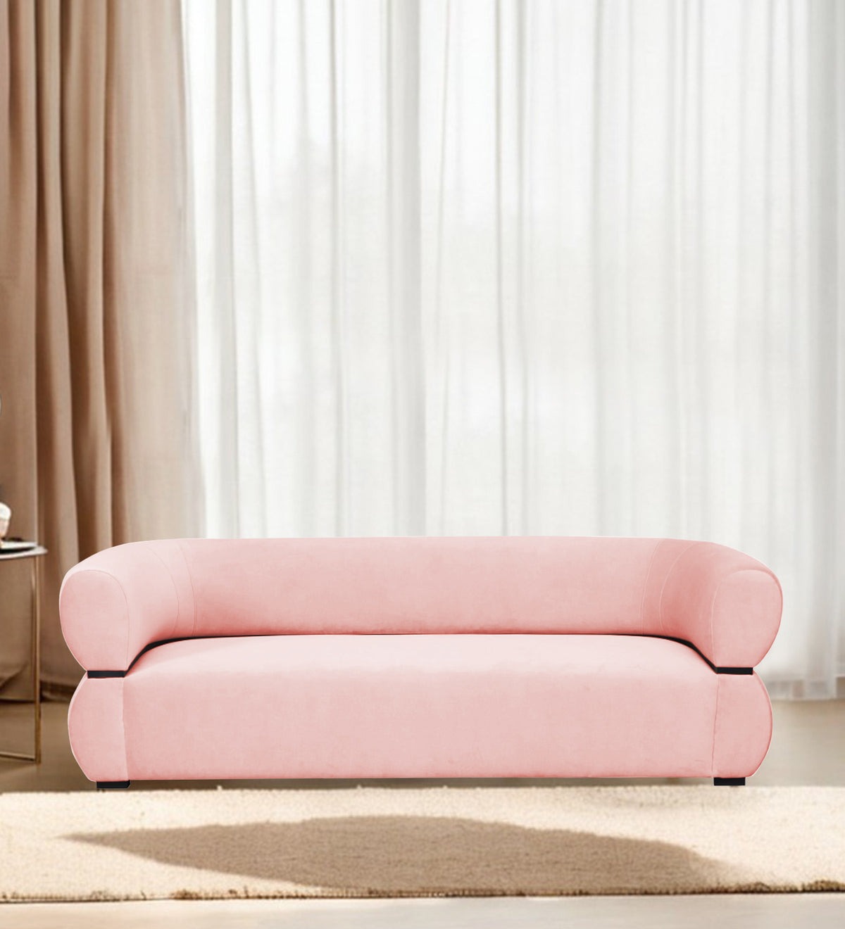 Kula Velvet 3 Seater Sofa