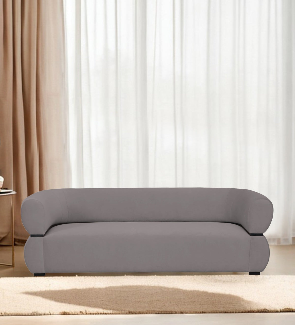 Kula Velvet 3 Seater Sofa