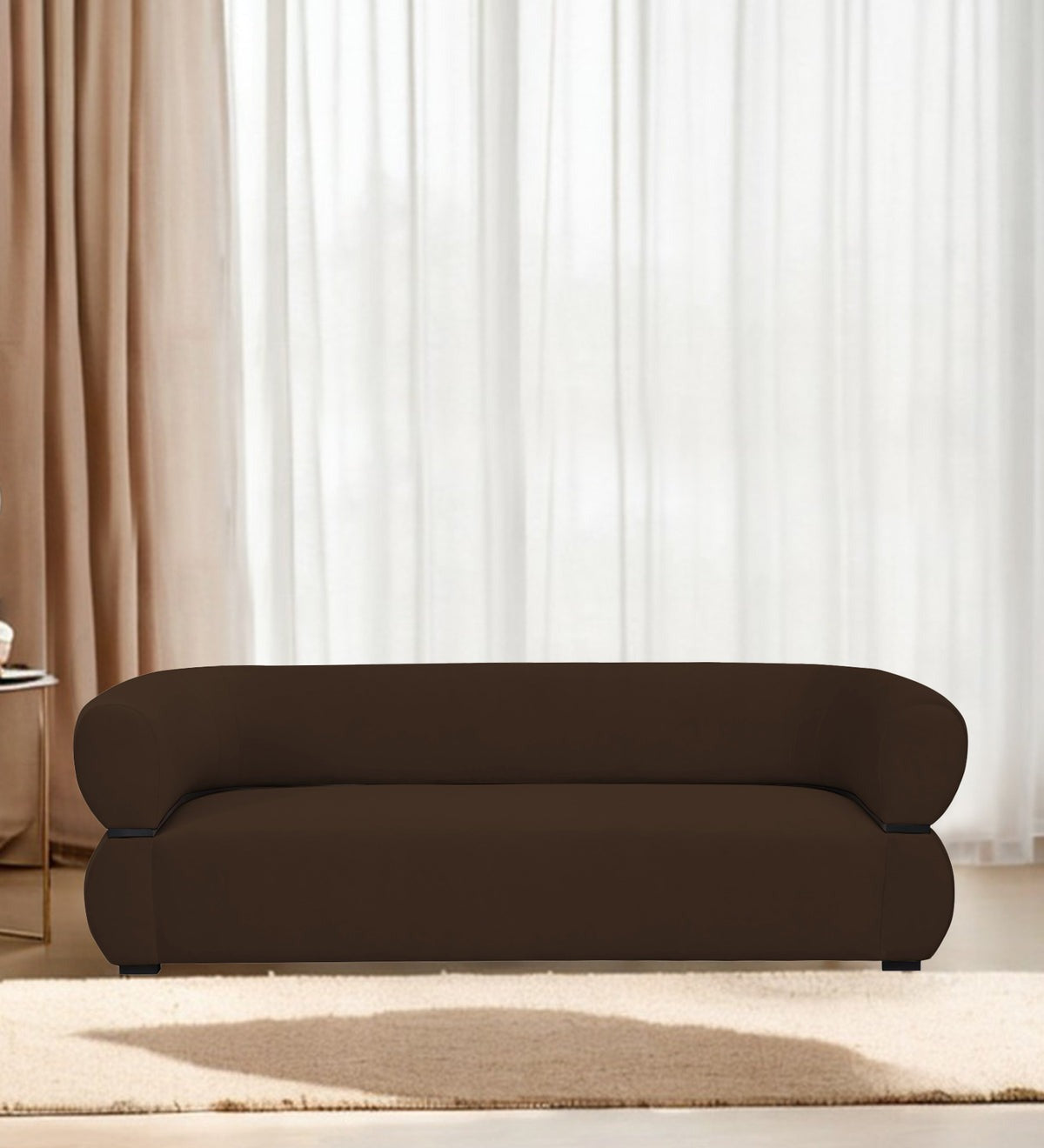 Kula Velvet 3 Seater Sofa