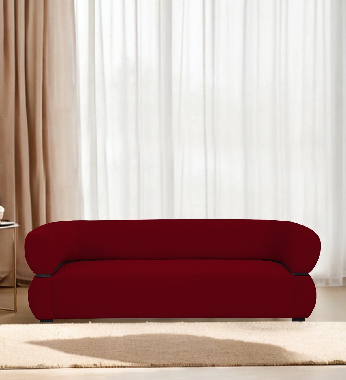Kula Velvet 3 Seater Sofa