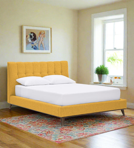 Jasmin Fabric Upholstered Queen Bed