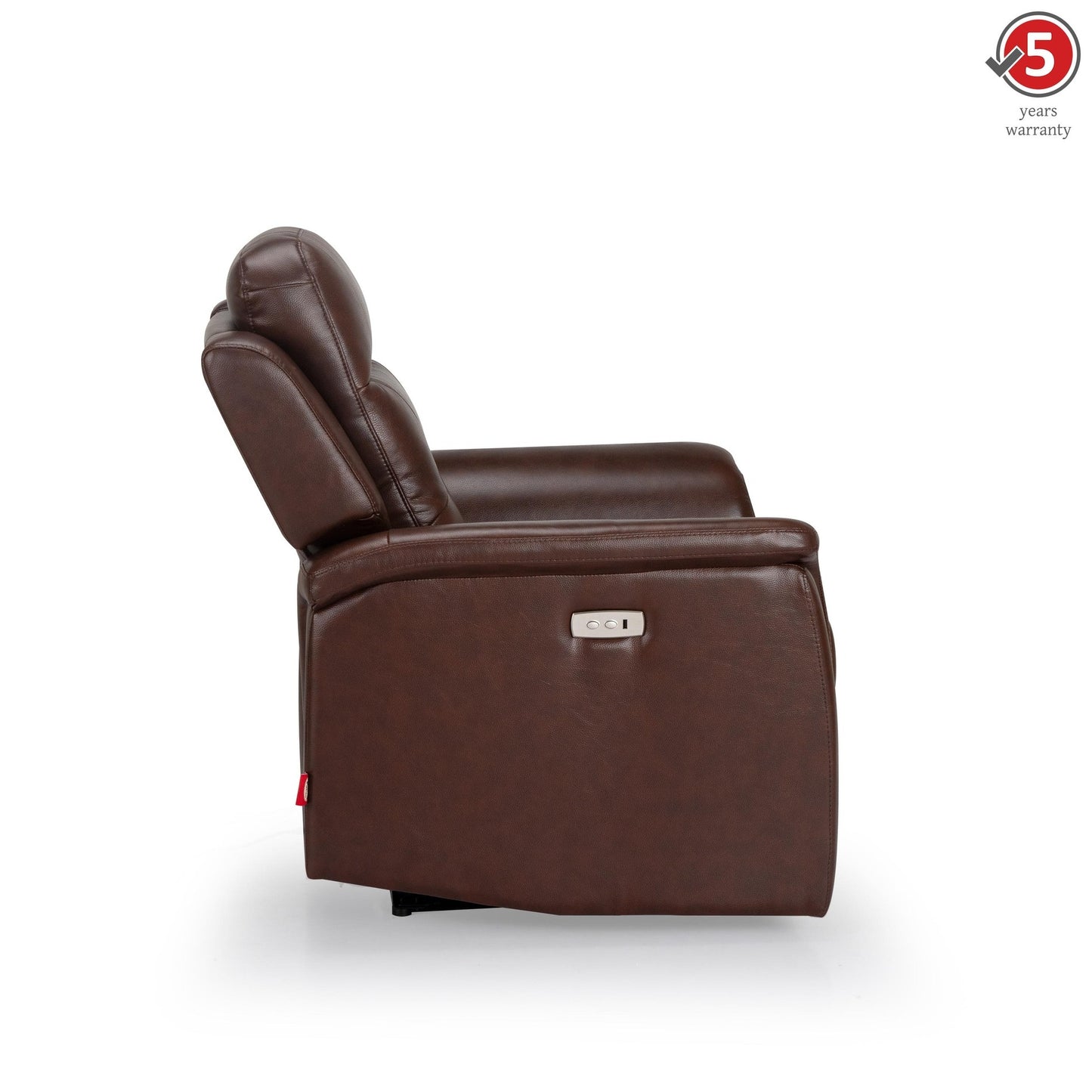 Valerano Leather 3 Seater Power Recliner