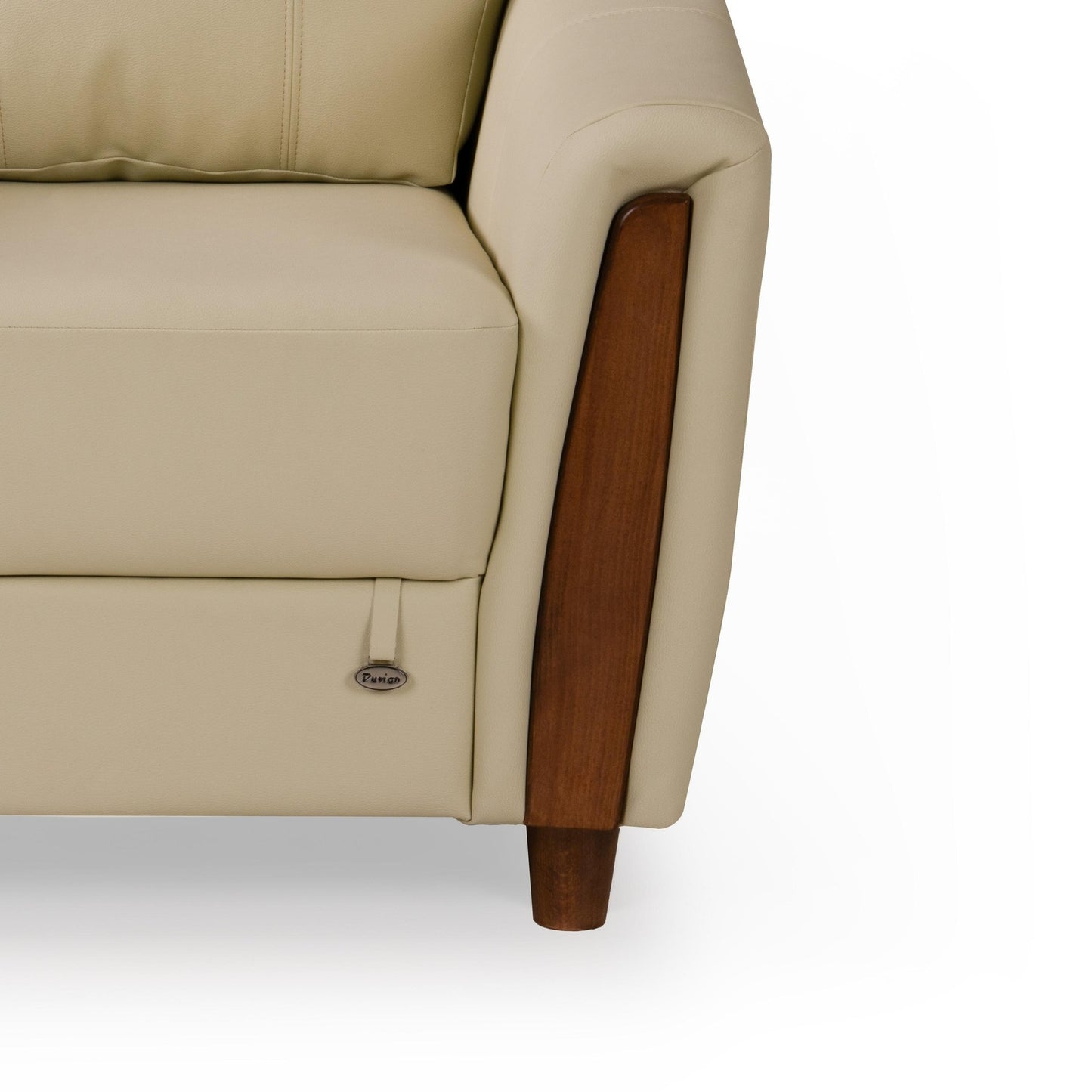 Pure Martha Leatherette 3 Seater Sofa