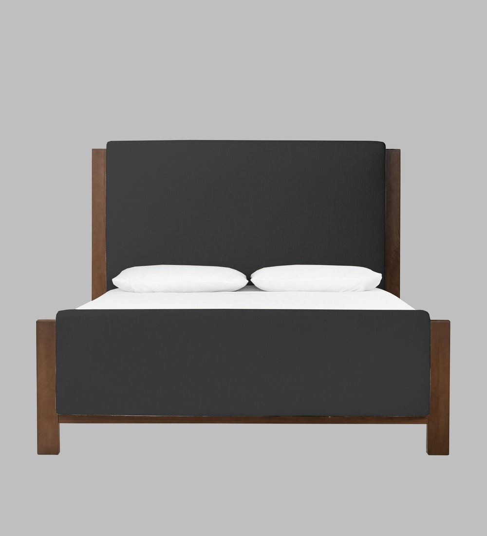 Aero Boucle Fabric Queen Size Bed