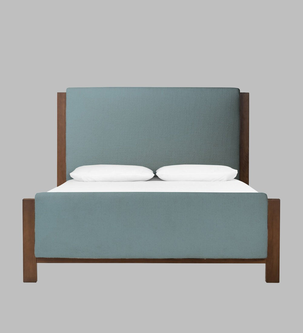 Aero Boucle Fabric Queen Size Bed