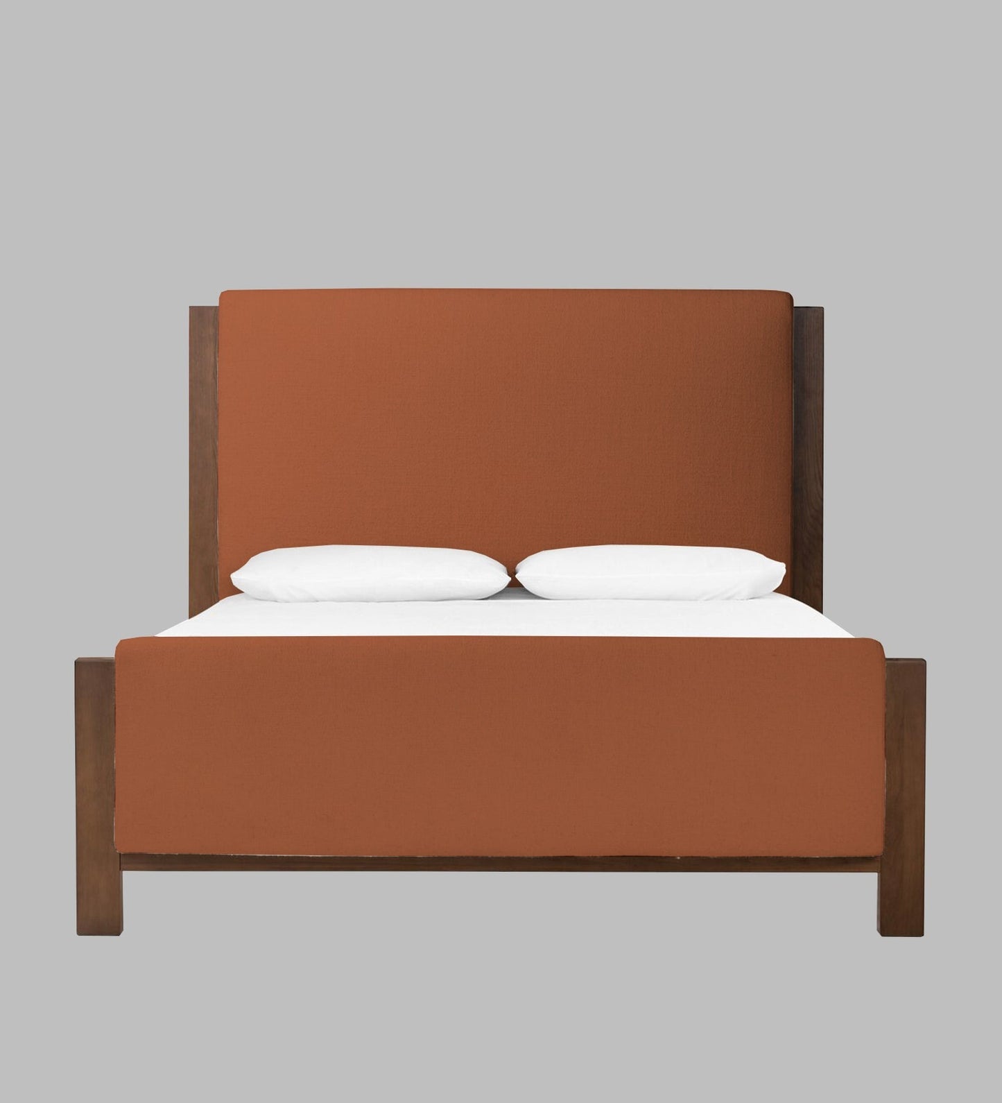 Aero Boucle Fabric Queen Size Bed