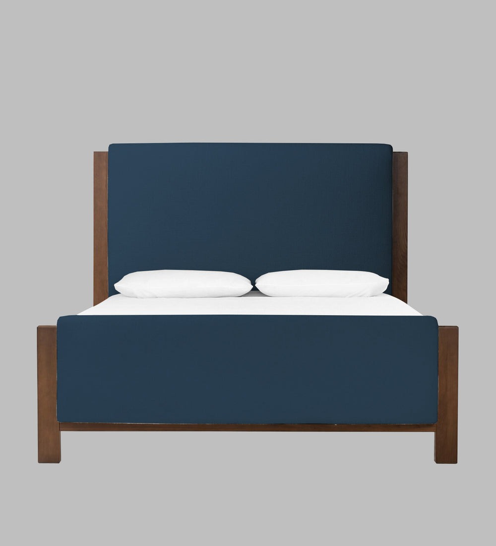 Aero Boucle Fabric Queen Size Bed