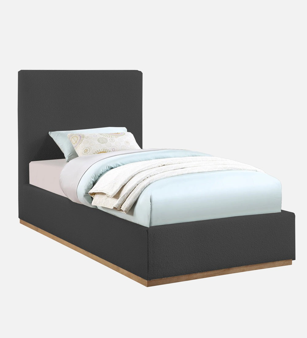 Eddy Boucle Fabric Single Bed