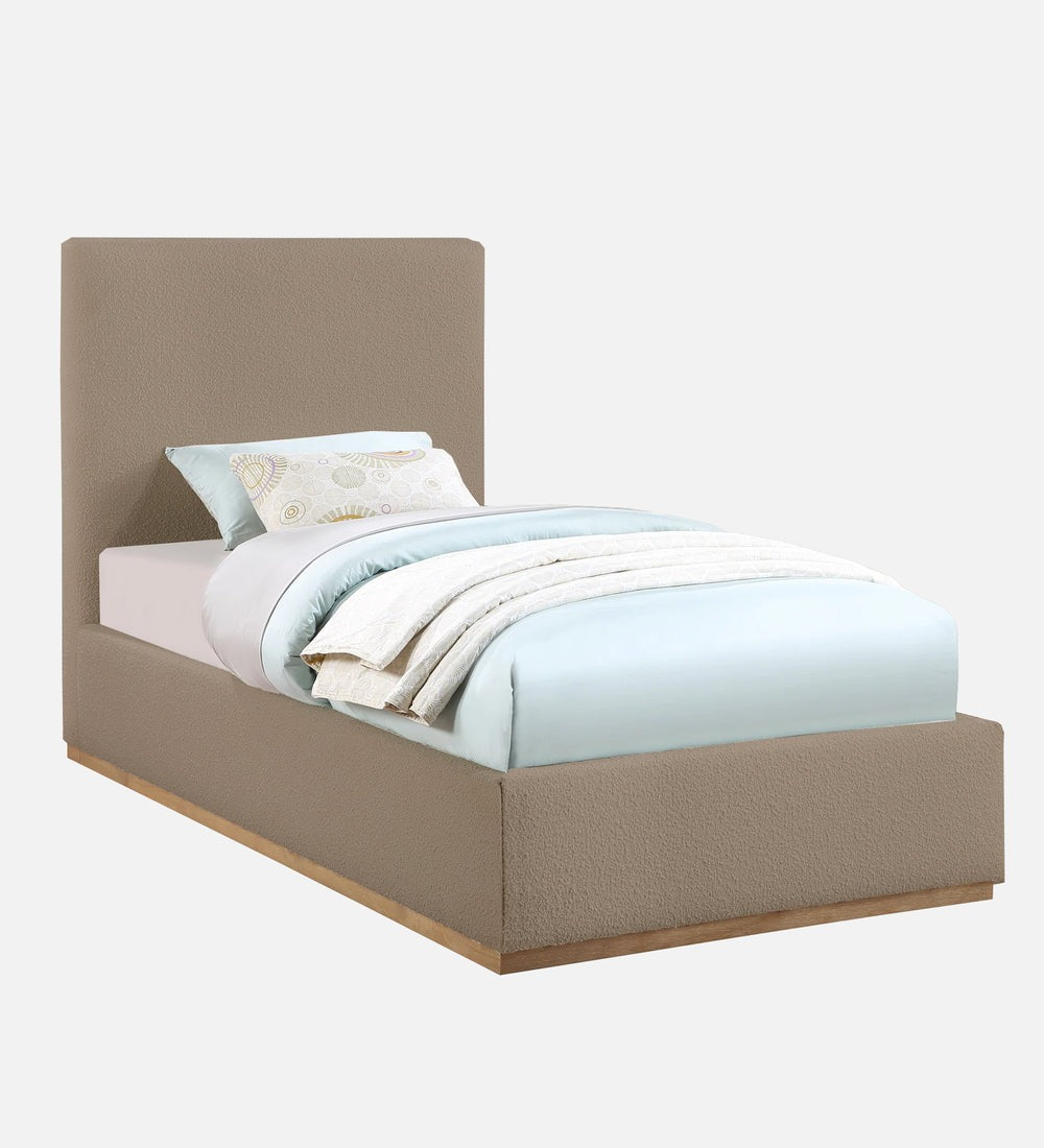 Eddy Boucle Fabric Single Bed