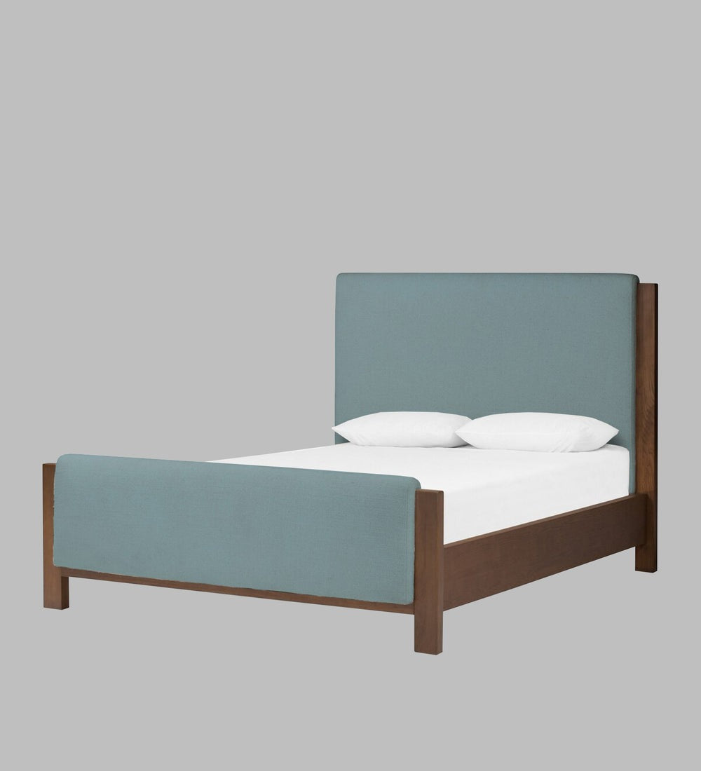 Aero Boucle Fabric Queen Size Bed
