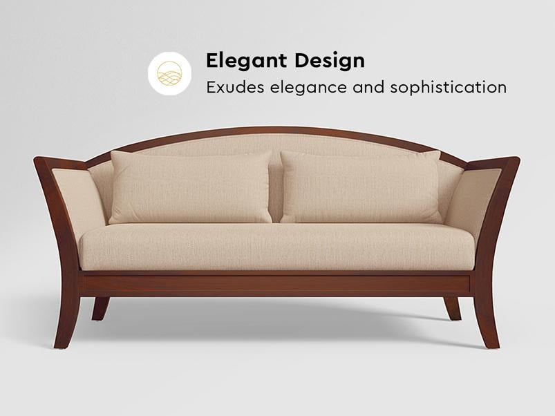 Cedar 3 Seater Sofa Fabric Beige